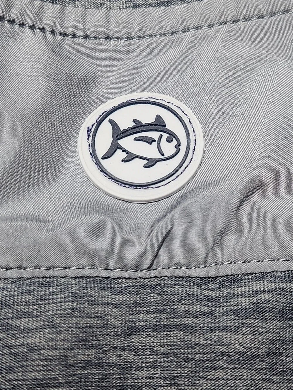 Southern Tide Abercorn Gravel Gray Performance Vest Men’s XXL 2-Way Zip